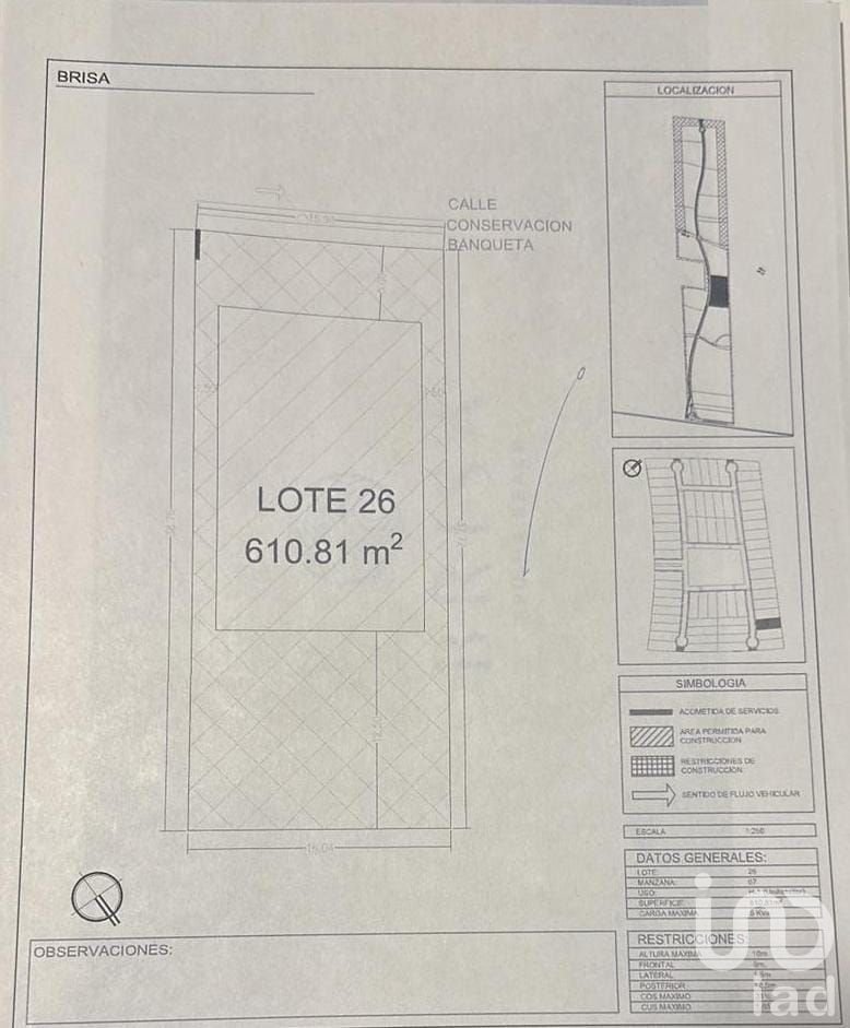 Xpu-Ha Beach Terreno Residencial