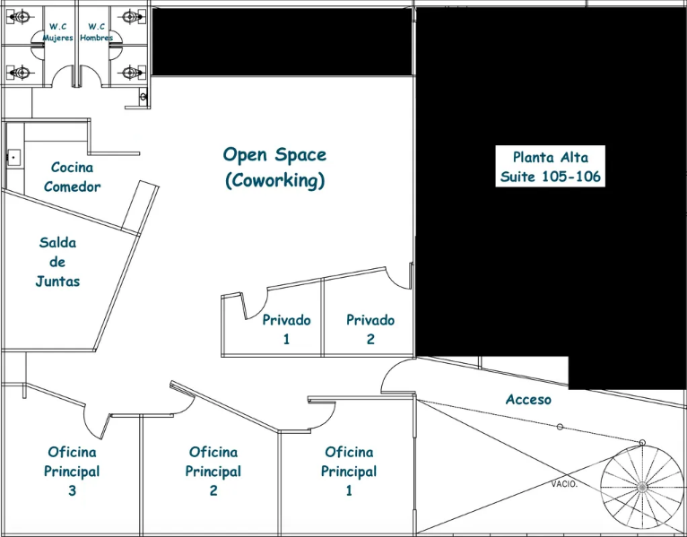 OFICINA EN RENTA EN BOSQUES DE LAS LOMAS, MIGUEL HIDALGO.
