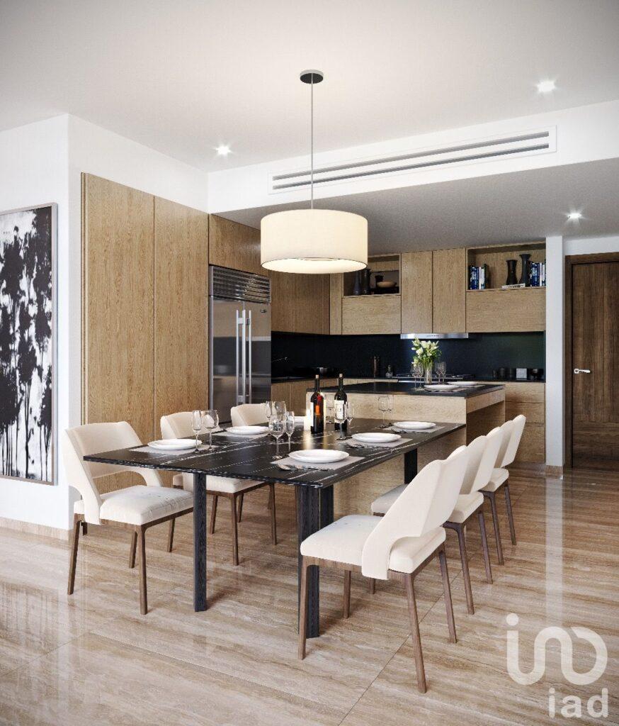 VENTA DE  DEPARTAMENTO DE LUJO EN CABO NORTE - PRIMASELVA, TORRE FAISAN Y VENADO, YUCATÁN