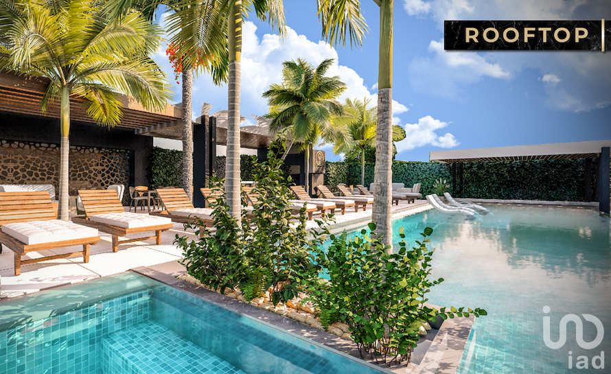 Estudio en Preventa amueblado en Playa del Carmen entre la 5ta. y la 1era. avenida