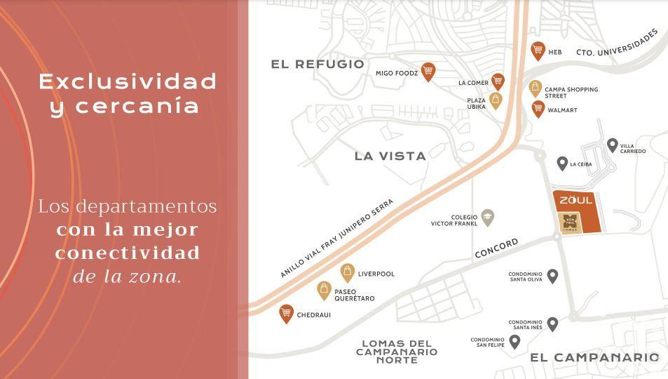 Departamento en Pre Venta en Campanario Norte, Queretaro