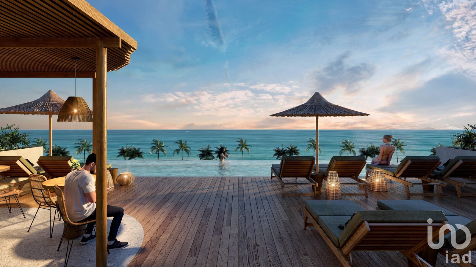 MAHAHUAL, EN LA ORILLA DEL MAR SE VENDE DEPARTAMENTOS 2 RECAMARAS