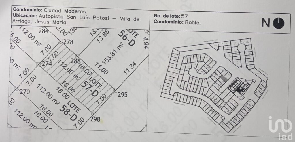 Terreno escriturado Ciudad Maderas San Luis Potosi