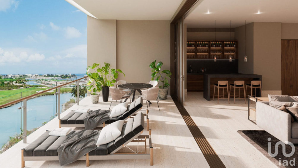 Departamento 4 recamaras en Puerto Cancun a la Venta.