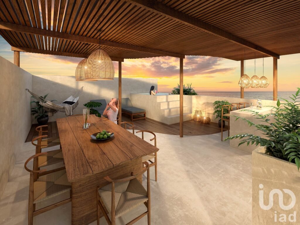 MAHAHUAL, EN LA ORILLA DEL MAR SE VENDE DEPARTAMENTOS 2 RECAMARAS