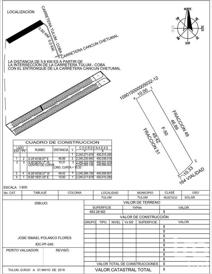 Último Lote residencial en Venta en Desarrollo habitacional en Tulum