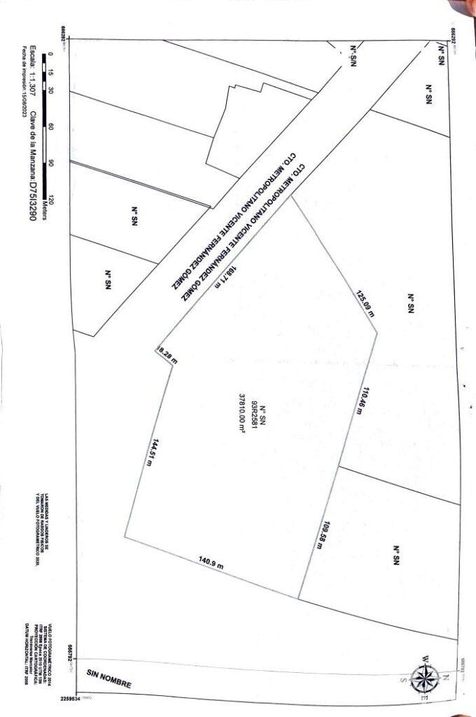 TERRENO 3.7 Has TLAJOMULCO CARR CIRCUITO METROPOLITANO SUR PROL LOPEZ MATEOS Se Aporta