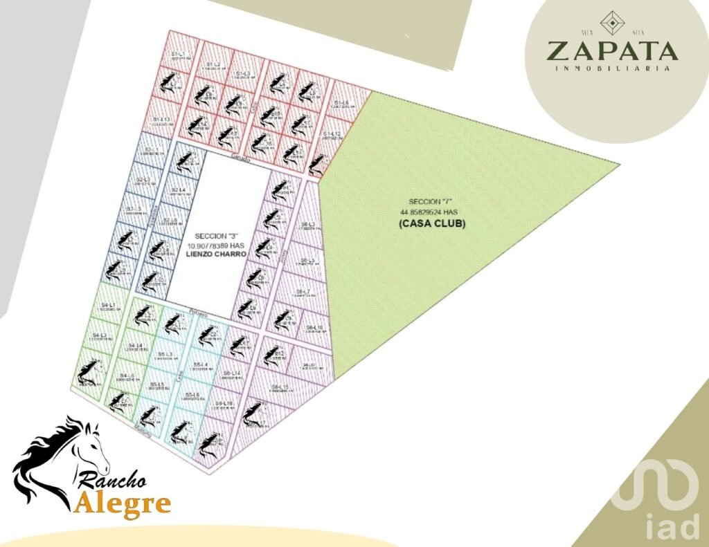 TERRENOS RÚSTICOS CAMPESTRES EN VENTA LOTIFICADOS POR HECTÁREA RANCHO ALEGRE