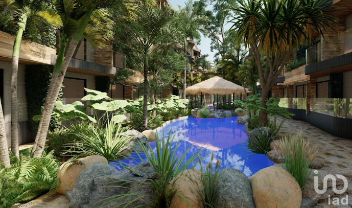 Preventa Estudio amueblado de 48 m2 en Av. Cobá, Tulum