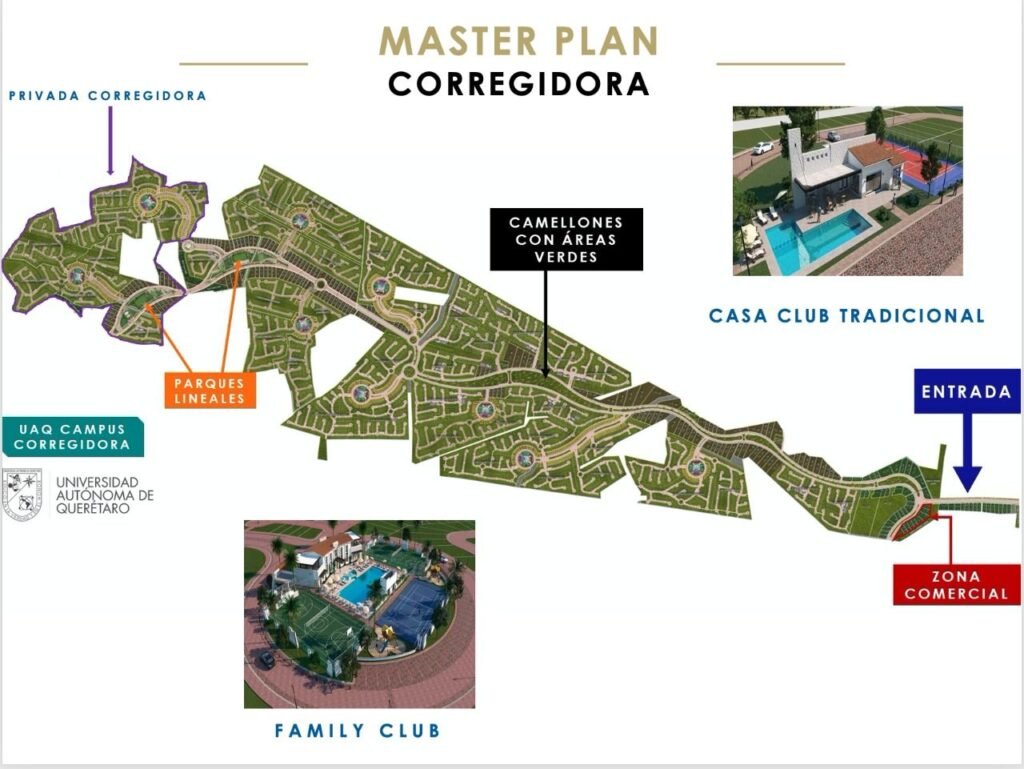 TERRENO EN QUERETARO EN CORREGIDORA CON CLUB 20 AMENIDADES, CIUDAD MADERAS