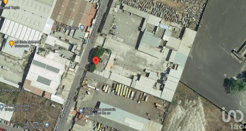 VENTA PROPIEDAD INDUSTRIAL 20mx75m CIUDAD INDUSTRIAL TEPIC NAYARIT