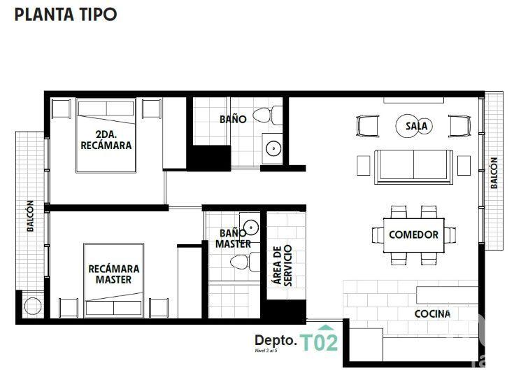 Preventa Departamento con balcón 81.15 m2 ¡Descubre tu próximo hogar en Río Lerma, Cuauhtémoc!