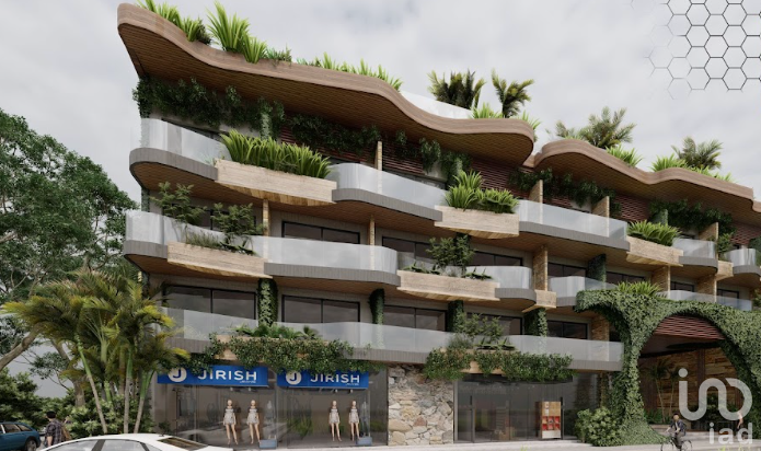 Preventa Estudio amueblado de 48 m2 en Av. Cobá, Tulum