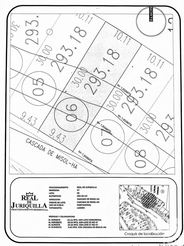 TERRENO EN VENTA REAL DE JURIQUILLA MISOL HA