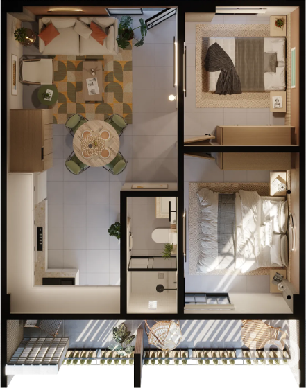 Departamento en Preventa en Barrio Vallejo - Modelo Vallejo