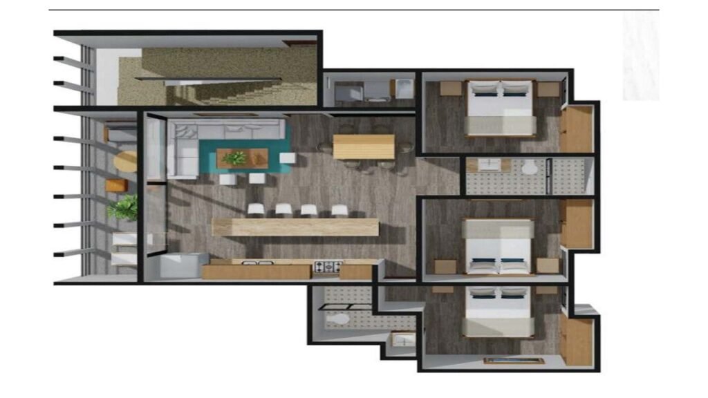 VENTA DE DEPARTAMENTO EN RESIDENCIAL ARAQUNA BAHIA DE BANDERAS NAYARIT CERCA DE LA PLAYA