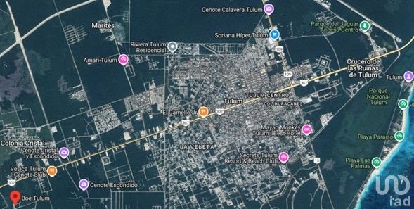 Ultimo Lote en esquina en Desarrollo Residencial en Tulum
