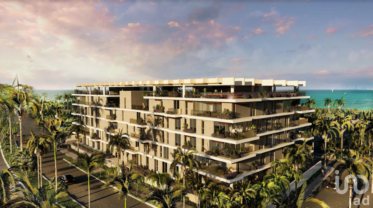 Departamento a la venta en zona exclusiva Puerto Cancún con 4 recamaras. Oportunidad de inversión