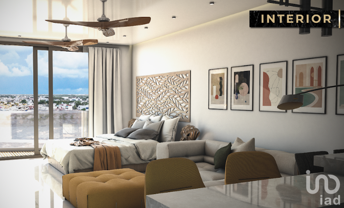 Estudio en Preventa amueblado en Playa del Carmen entre la 5ta. y la 1era. avenida