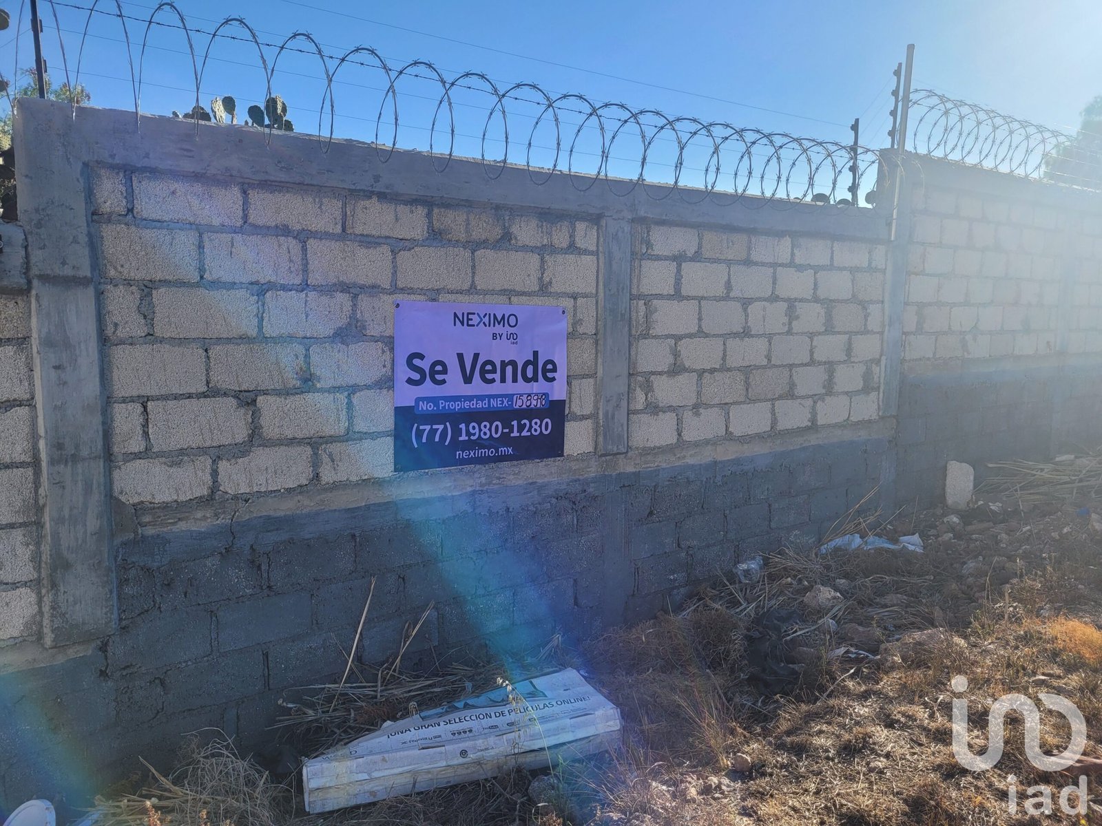 Terreno en la Segunda sección del fraccionamiento Valle del Sol en Pachuca, Hidalgo.