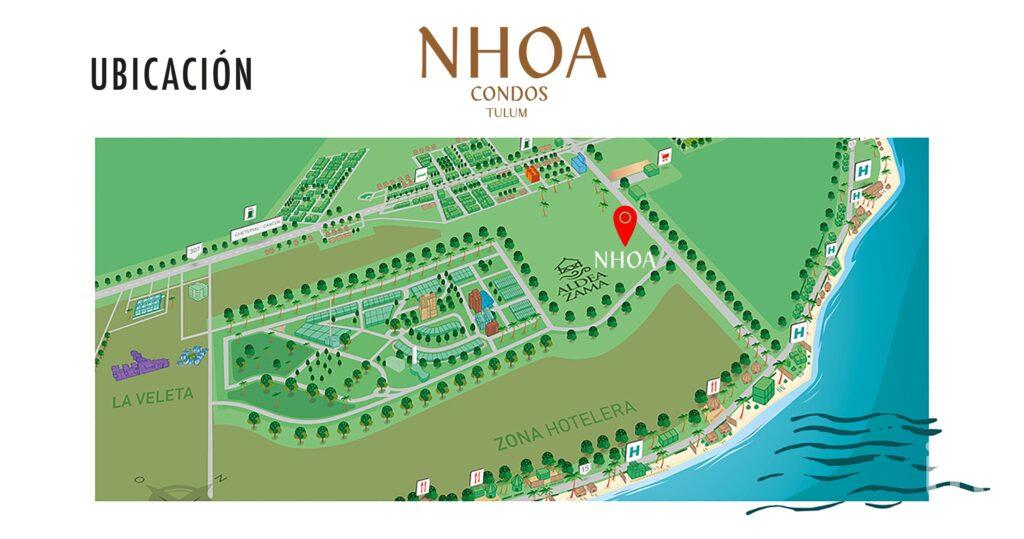 Departamento de Lujo en venta en Planta Baja y Jardín. Aldea Zamá, Tulum.