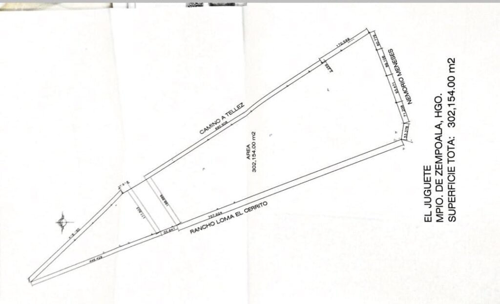 TERRENO EN VENTA EN TELLEZ AL SUR DE PACHUCA,HGO.