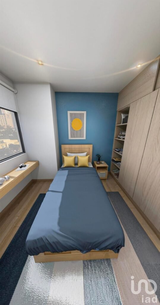 Departamento nuevo en venta. San Rafael, Cuauhtemoc, CDMX, 128m2 + 7m2 balcon