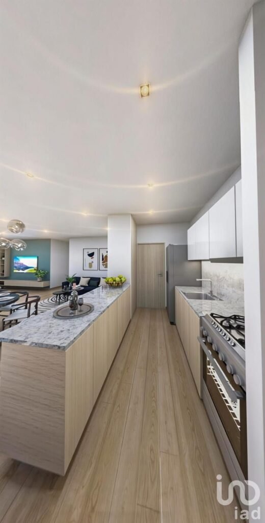 Departamento nuevo en venta. San Rafael, Cuauhtemoc, CDMX, 128m2 + 7m2 balcon