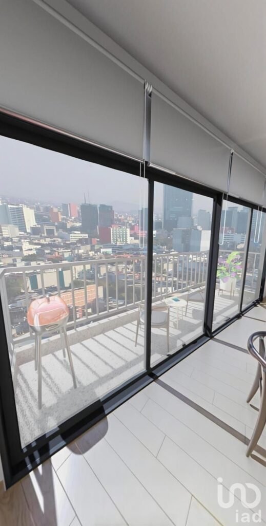 Departamento nuevo en venta. San Rafael, Cuauhtemoc, CDMX, 128m2 + 7m2 balcon