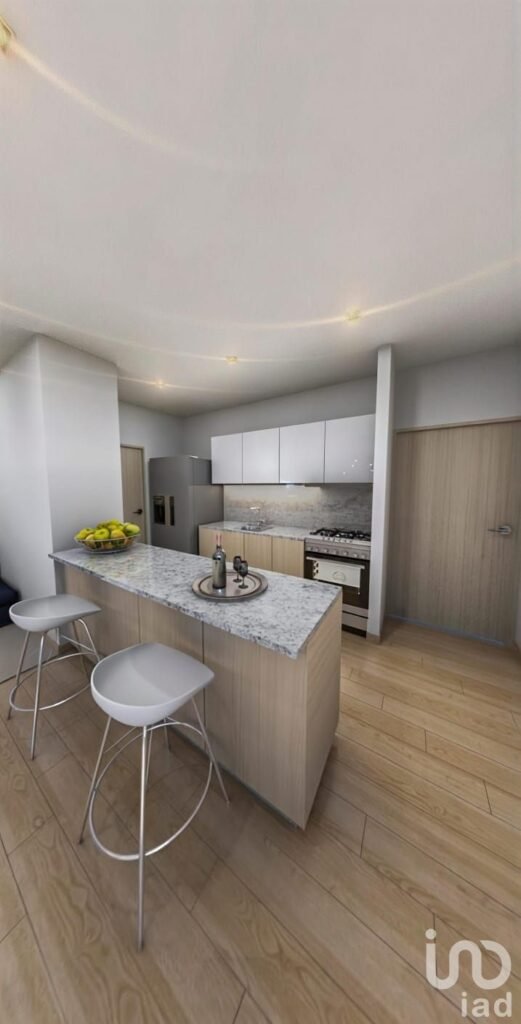 Departamento nuevo en venta. San Rafael, Cuauhtemoc, CDMX, 128m2 + 7m2 balcon