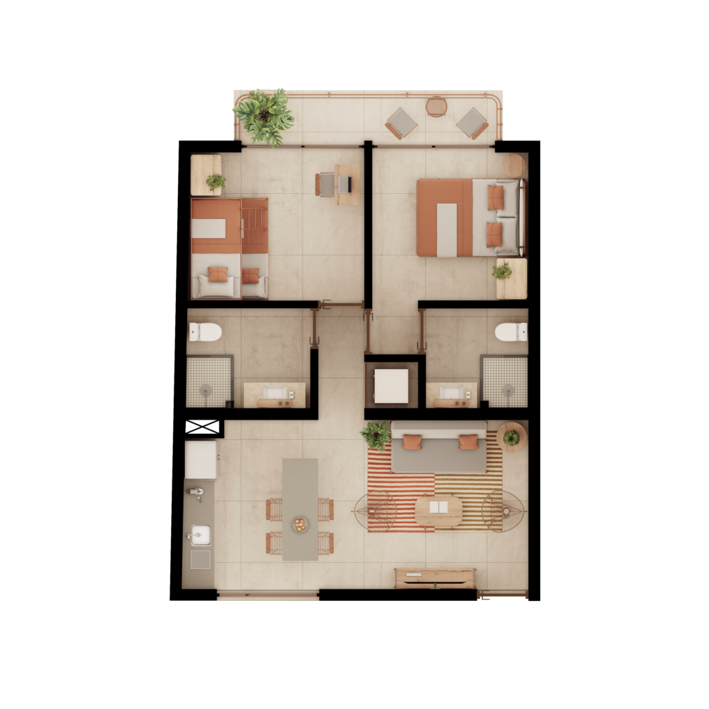 DEPARTAMENTO EN VENTA, PUNTA ZICATELA, PUERTO ESCONDIDO