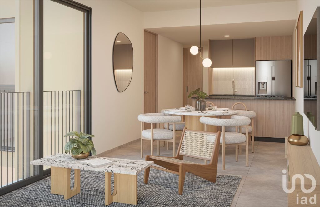 Venta departamento de dos habitaciones en Pocitos, Zona Norte, Aguascalientes