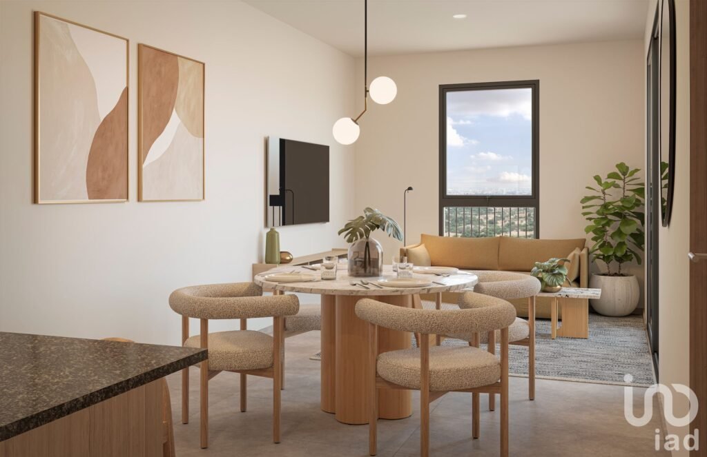 Venta departamento de dos habitaciones en Pocitos, Zona Norte, Aguascalientes