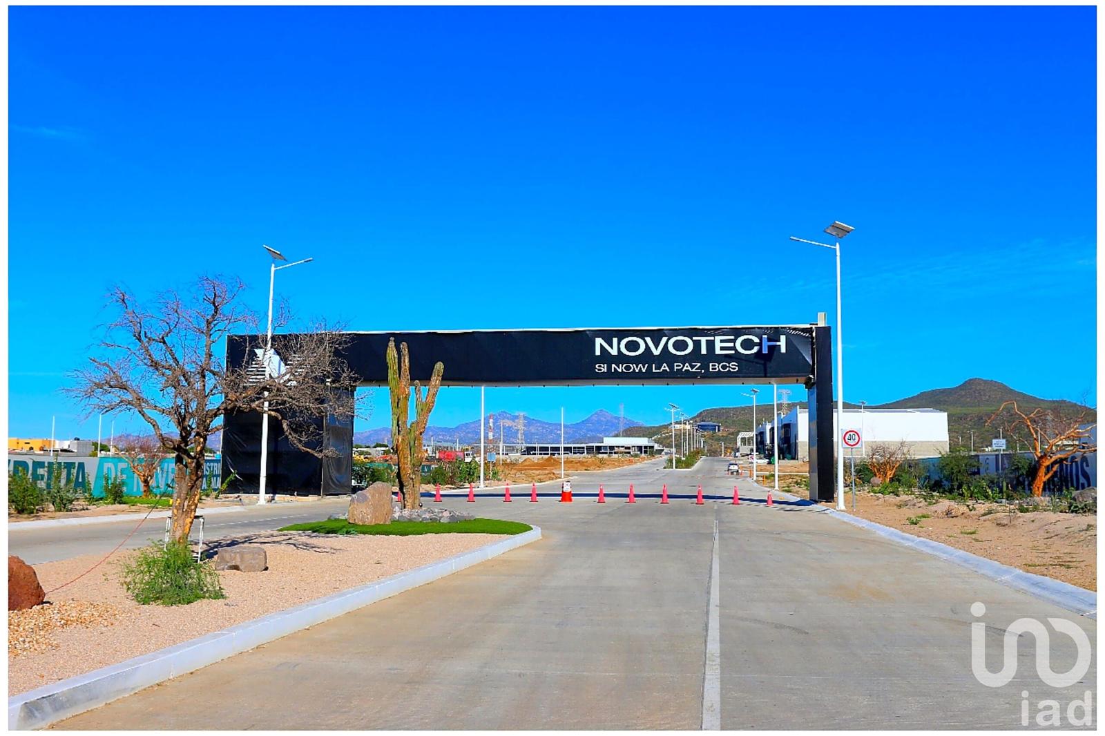 Se vende excelente terreno dentro de parque logístico industrial sobre carretera en La Paz, BCS