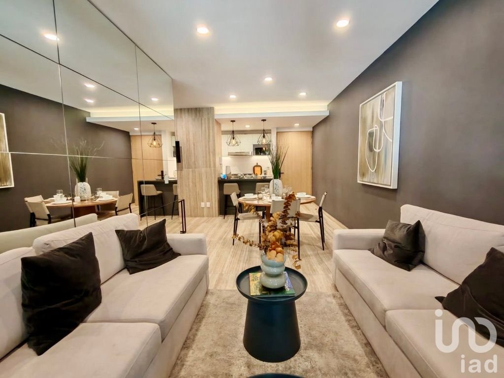 Departamento en Venta, 2 recamaras con Balcón en Col. Del Valle