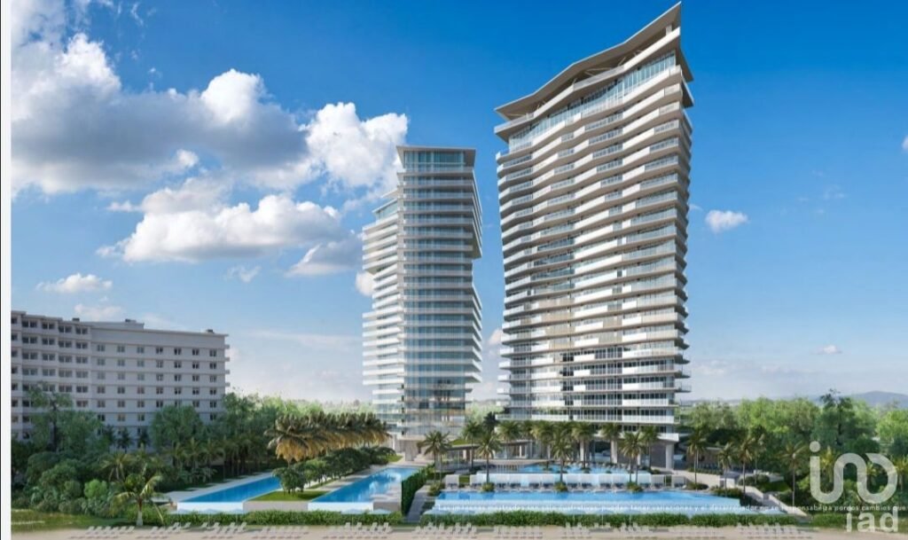 Departamento en venta Ocean Front  En  Av Costera de las palmas Acapulco condominio Ocean One