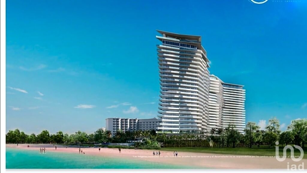 Departamento en venta Ocean Front  En  Av Costera de las palmas Acapulco condominio Ocean One