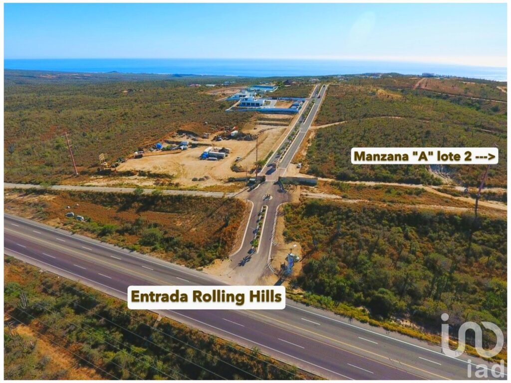 Se vende excelente terreno ubicado en fraccionamiento campestre a 5 minutos de Cabo San Lucas