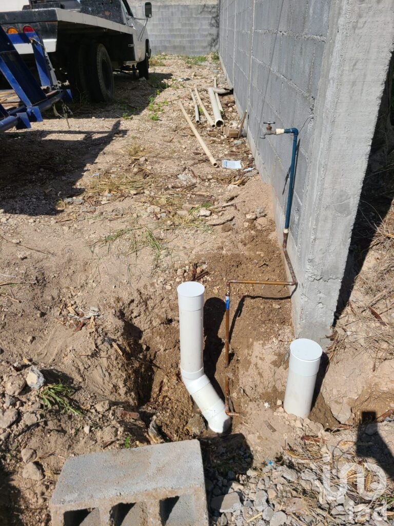 TERRENO en VENTA con Obra iniciada de Calidad y Proyecto Arq. en Lomas de SINAI , REYNOSA