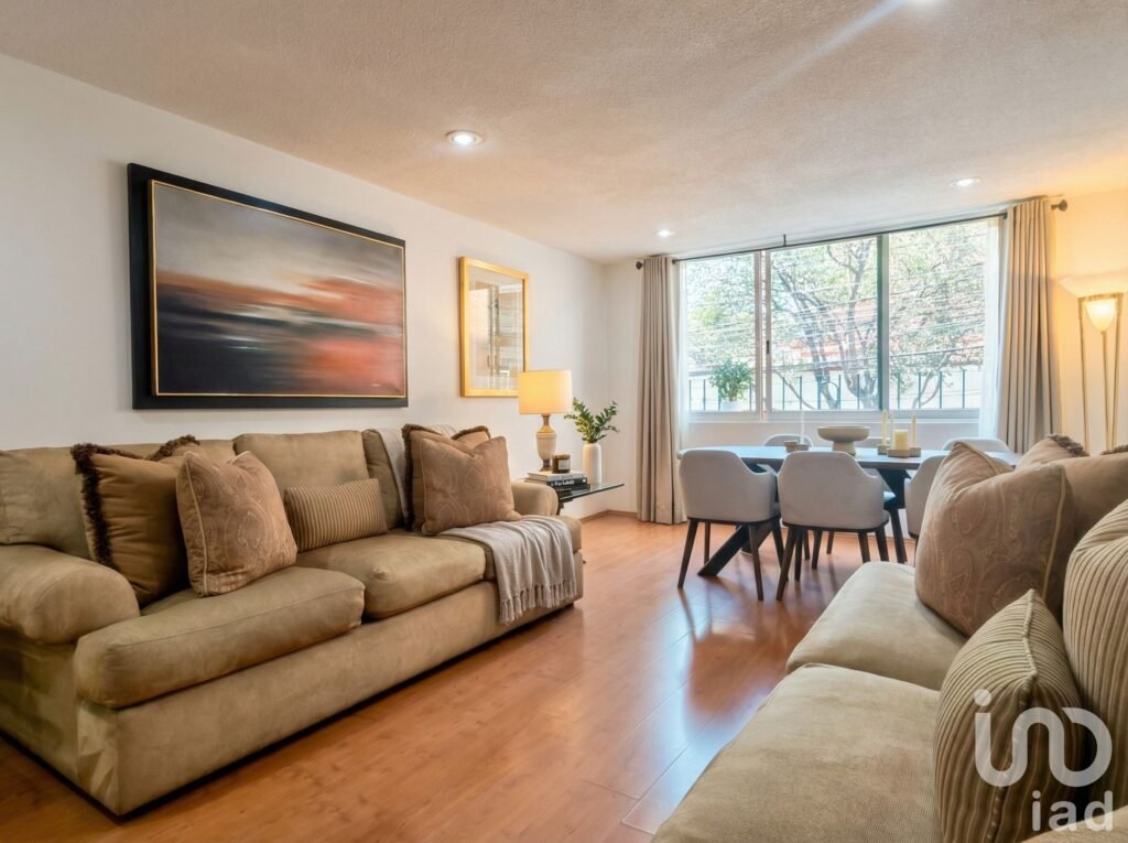 Departamento en Venta, 3 Recamaras en Col. Ciudad de los Deportes