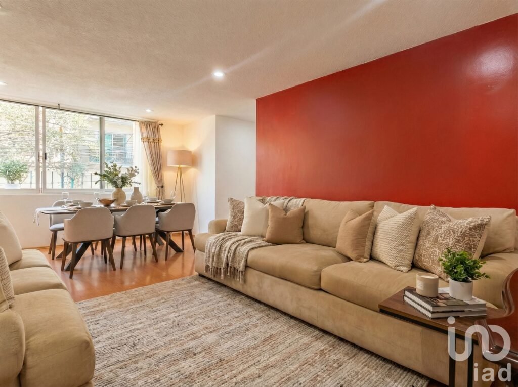 Departamento en Venta, 3 Recamaras en Col. Ciudad de los Deportes