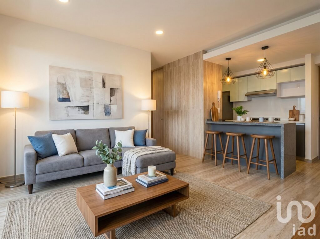 Departamento en Venta, 3 Recamaras en Col. del Valle