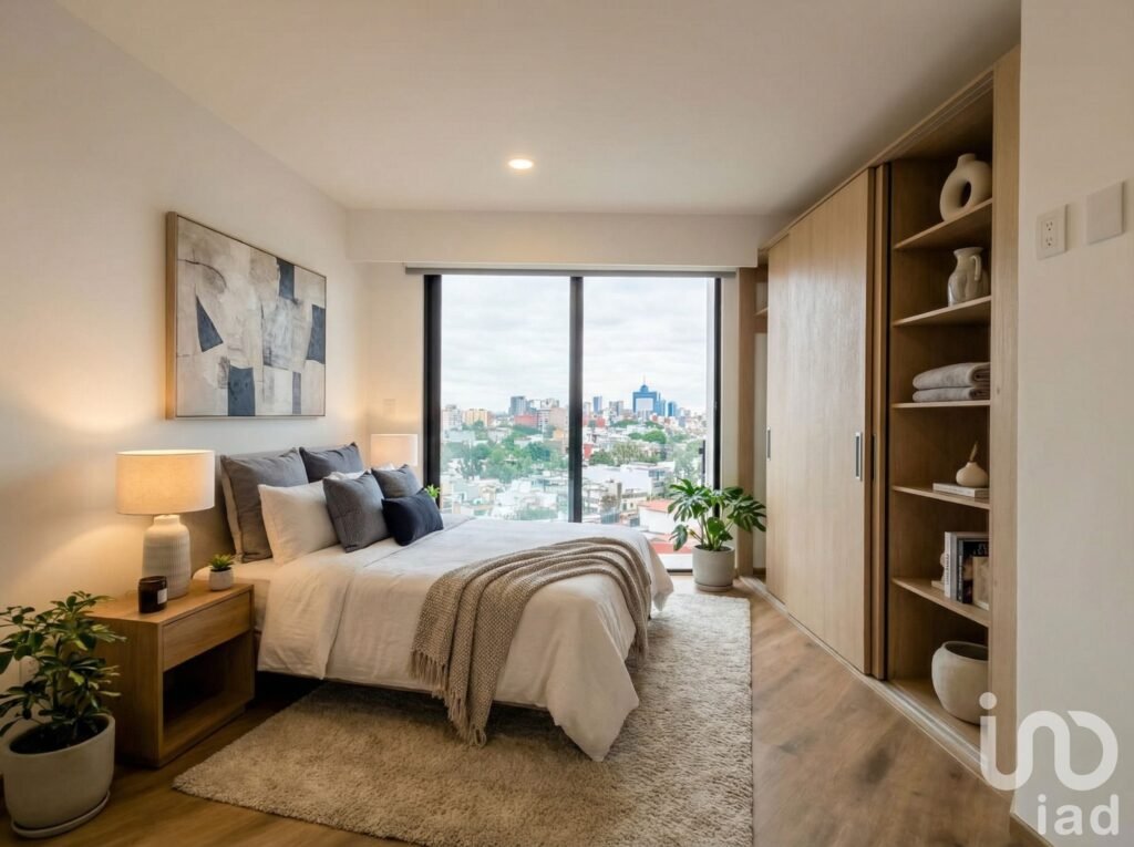 Departamento en Venta, 3 Recamaras con balcón en Col. del Valle