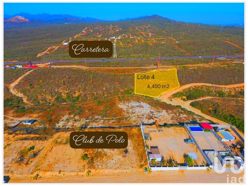 Se vende terreno ideal para proyecto logístico en Cabo San Lucas