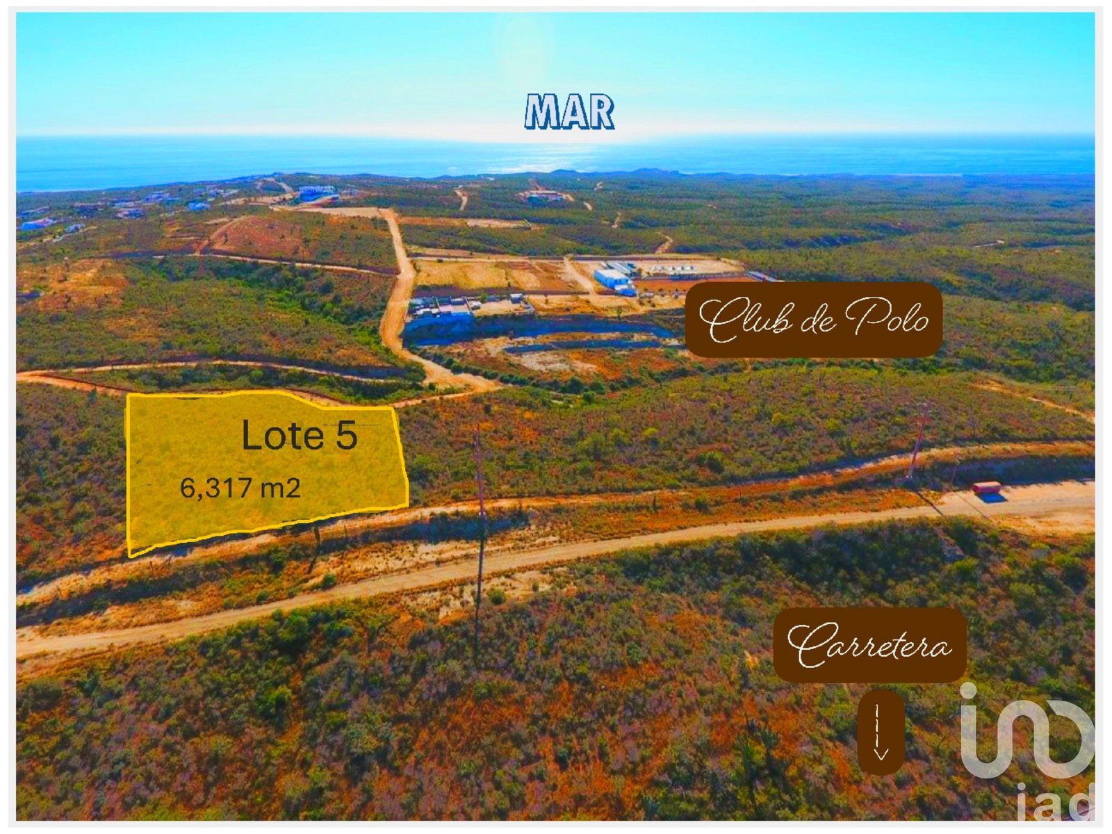 Se vende terreno a orillas de la carretera en Cabo San Lucas