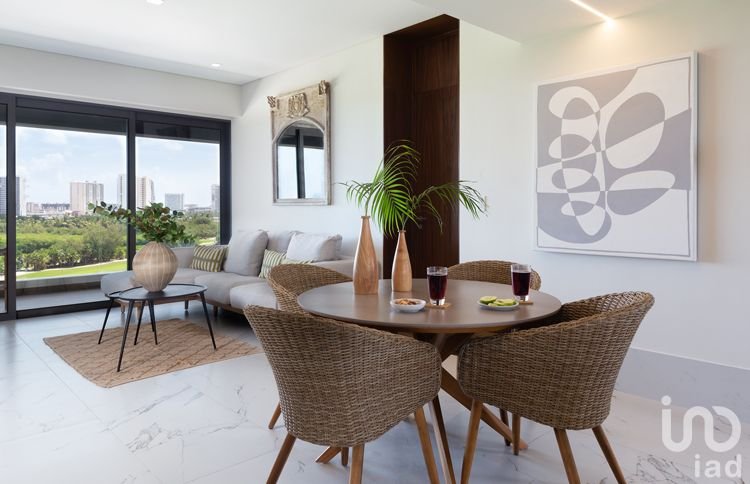 Departamento con Vista al Mar en Puerto Cancún | Tecnología Sostenible y Diseño de Alta Gama.