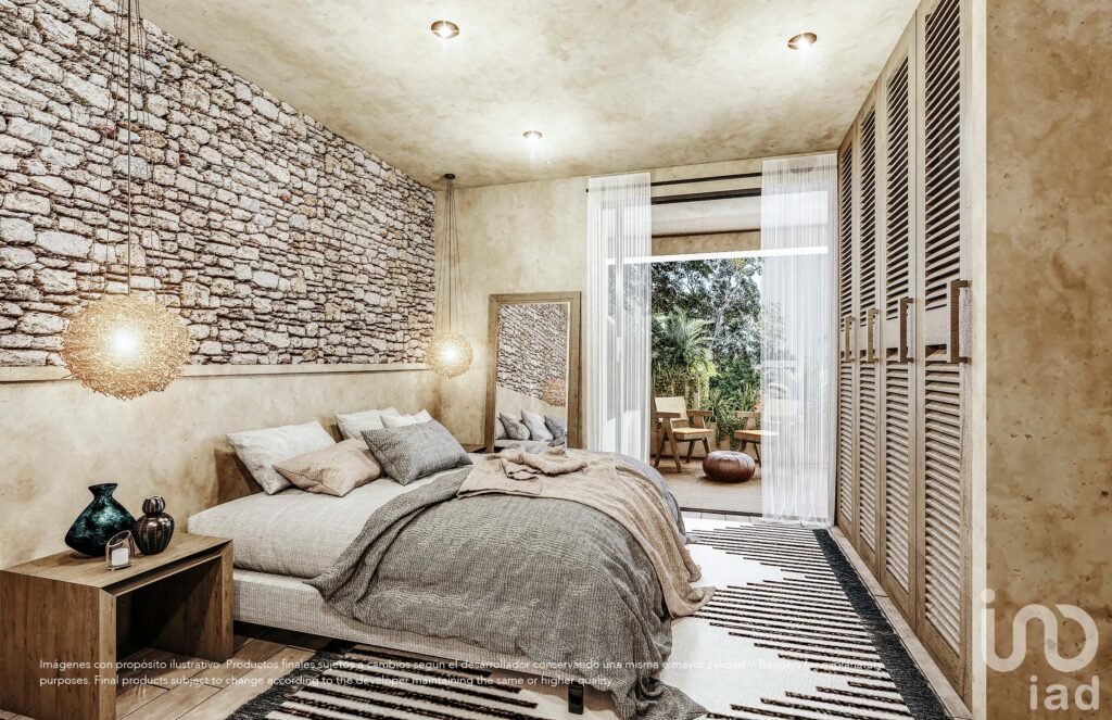 Departamento (407) en Venta en exclusivo residencial Déjà vu, Tulum, Quintana Roo.