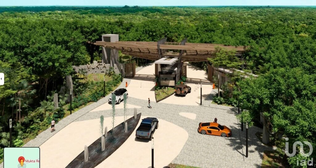 TERRENO RESIDENCIAL MUKTA CANCUN QUINTANA ROO CERCA DE 3 CENOTES