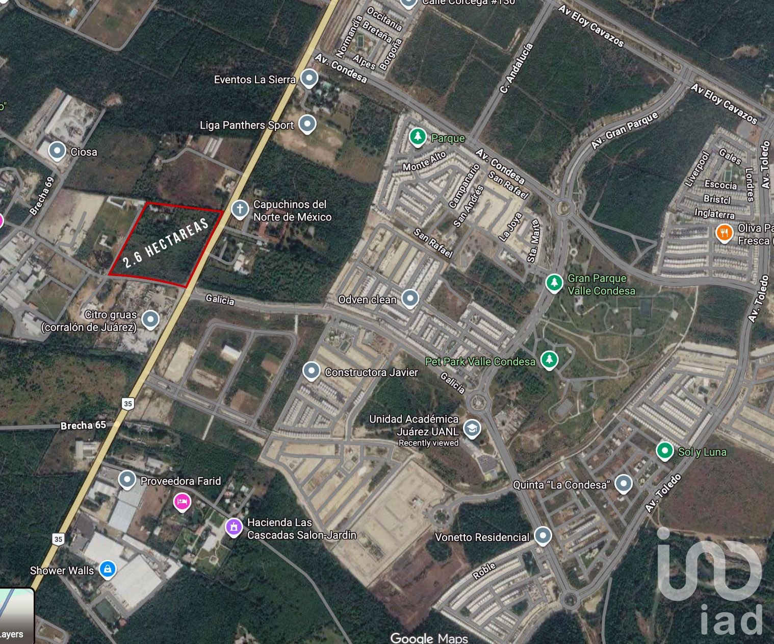 Terreno Industrial y/o Comercial en Venta – Juárez, Nuevo León Terreno Industrial y/o Comercial en Venta – Juárez, Nuevo León