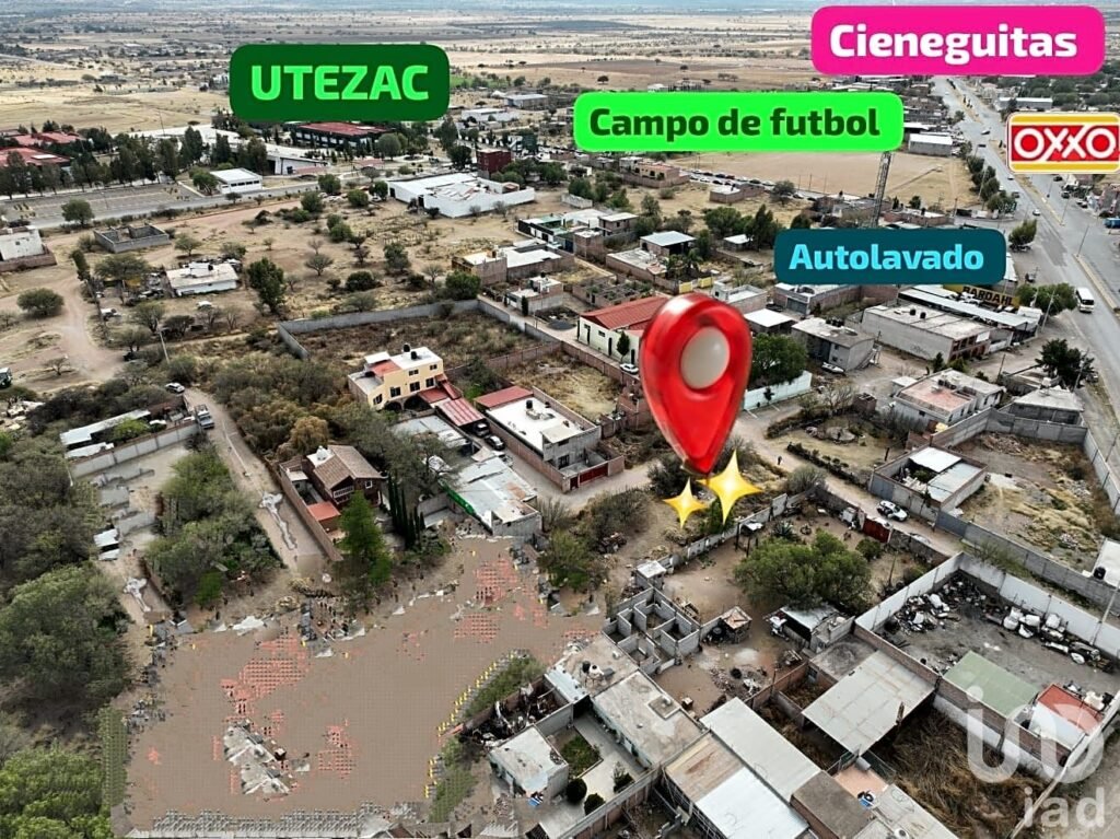 TERRENO EN ESQUINA EN GUADALUPE EN $890 MIL CERCAS DE UNIVERSIDAD UTZAC ZACATECECAS